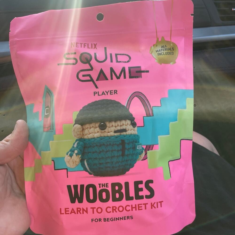 Netflix squid game player woobles Crochet kit